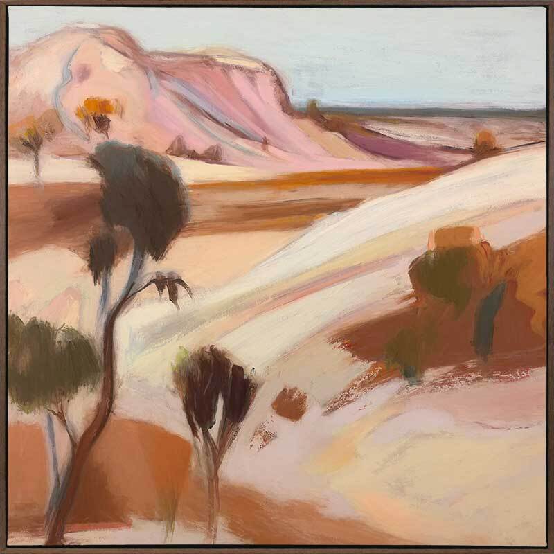 Aussie Terrain Canvas Art Print