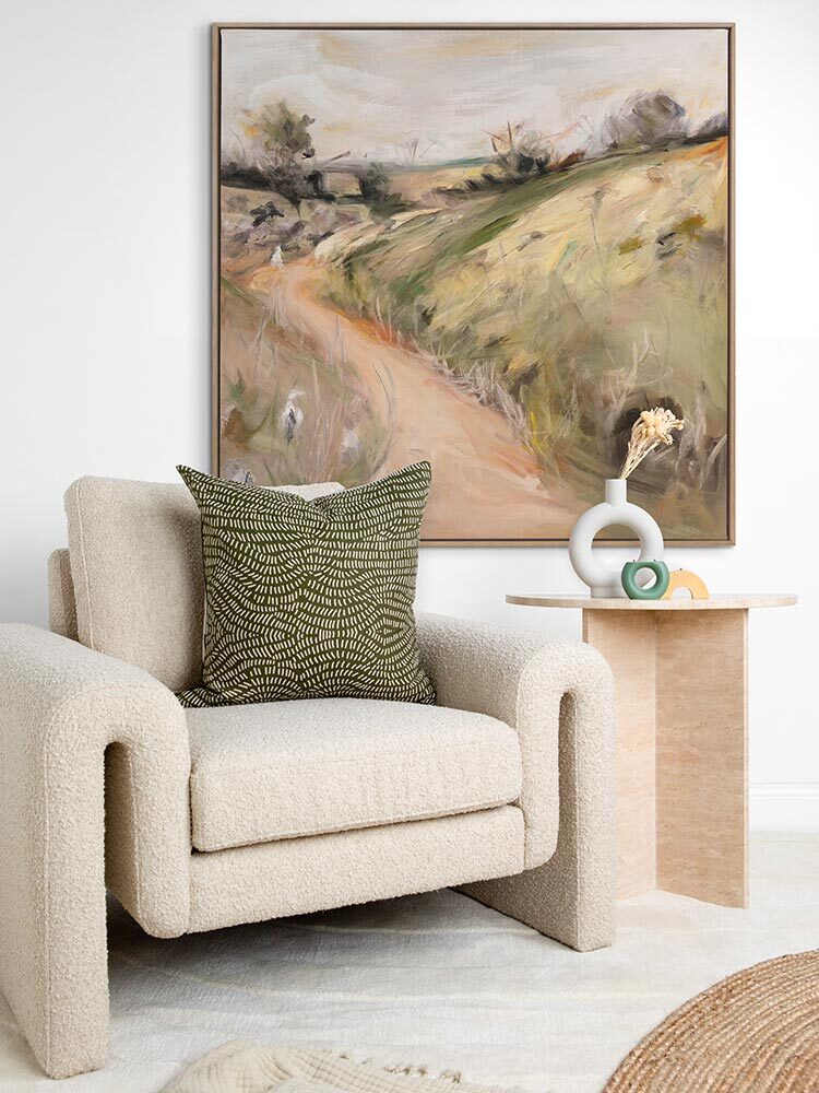 Dirt Road at Dusk Canvas Art Print | Lifestyle