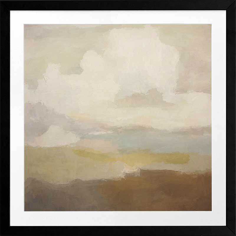 Cloudy Serenades Framed Art Print