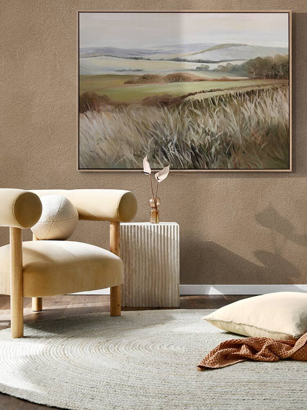 Grassy Whispers Canvas Art Print | Lifestyle