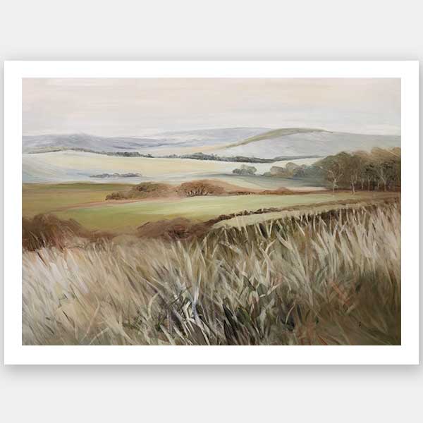 Grassy Whispers Unframed Art Print