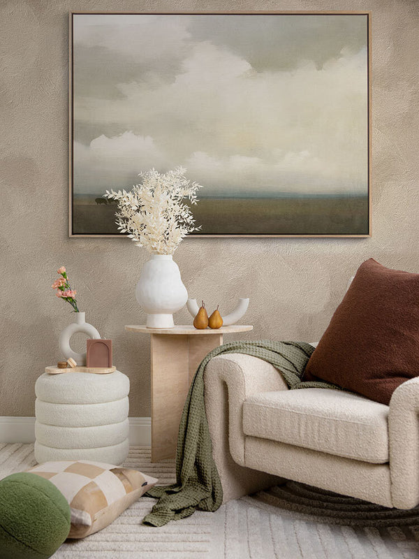Farm Clouds Canvas Art Print | Lifestyle