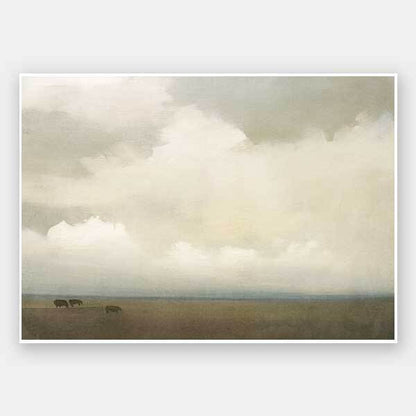 Farm Clouds Unframed Art Print