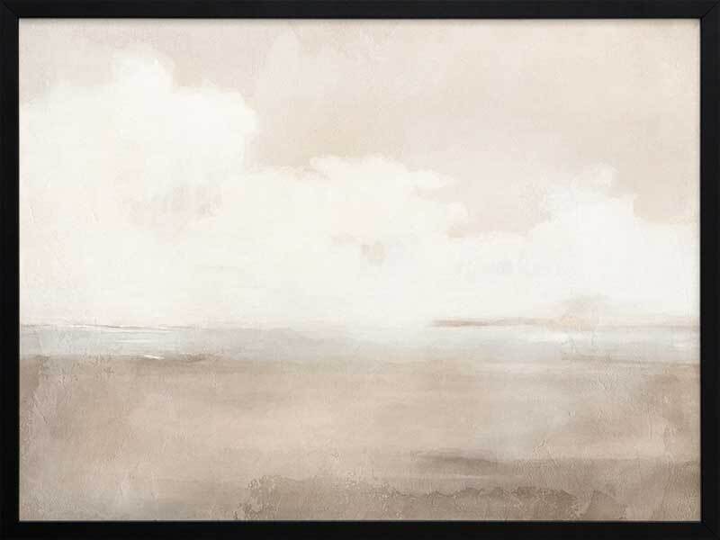 Delicate Horizons Framed Art Print