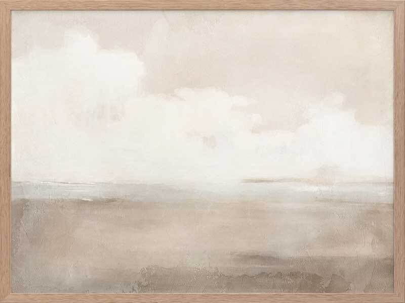 Delicate Horizons Framed Art Print