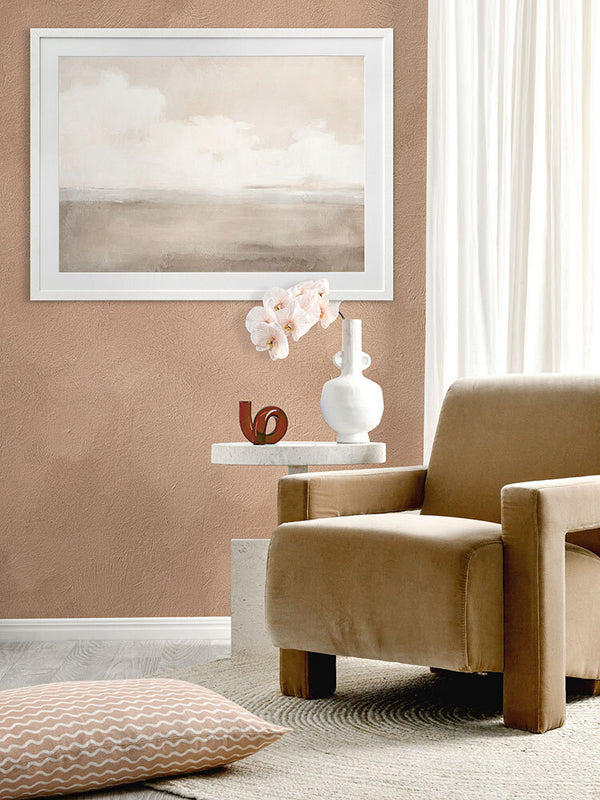 Delicate Horizons Framed Art Print | Lifestyle