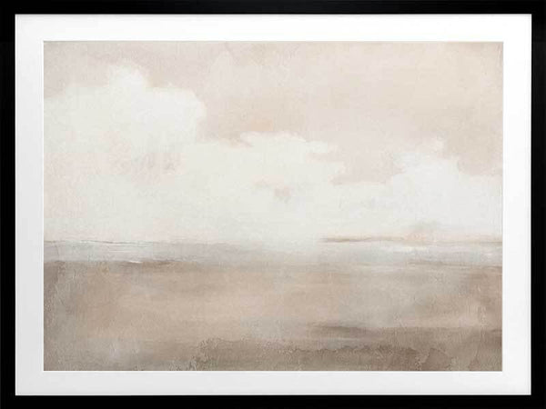 Delicate Horizons Framed Art Print