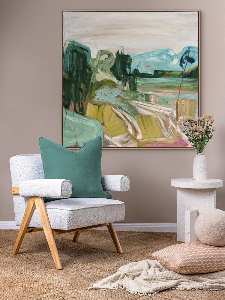 Formless Fields Canvas Art Print | Lifestyle