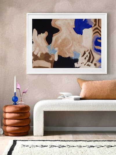 Ebb Framed Art Print | Lifestyle