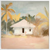 The Beach Hut II Canvas Art Print