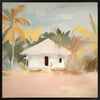 The Beach Hut II Canvas Art Print