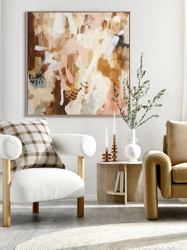 Sepia Serenity II Canvas Art Print | Lifestyle