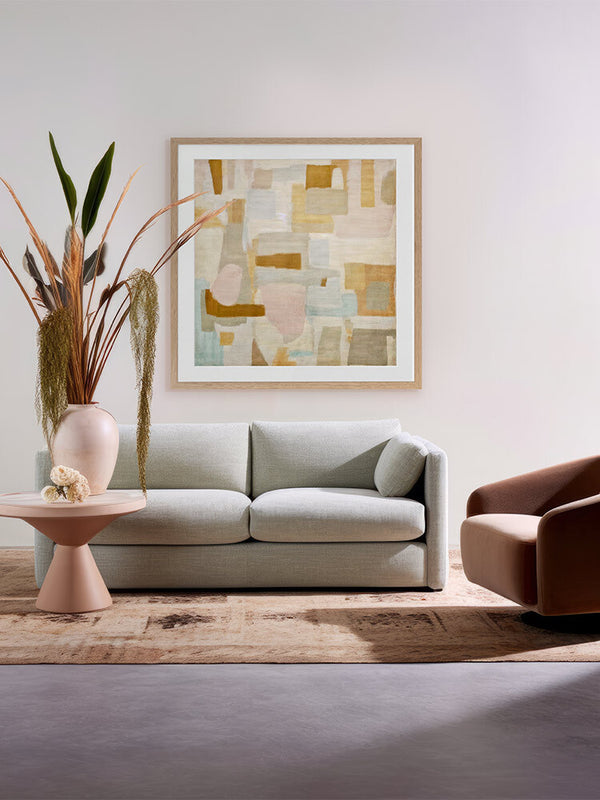 Gilded Thoughts I Framed Art Print | Lifestyle