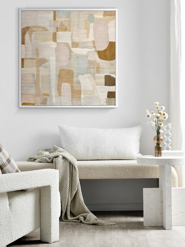 Gilded Thoughts II Canvas Art Print | Lifestyle