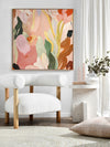 Dancing Petals Canvas Art Print | Lifestyle