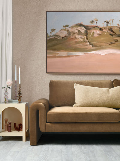 Serene Grassy Hills Canvas Art Print | Lifestyle
