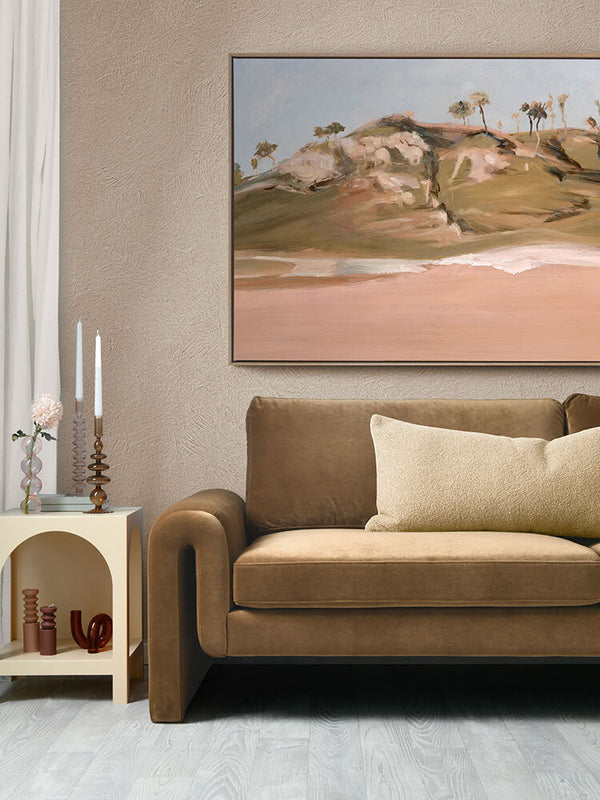 Serene Grassy Hills Canvas Art Print | Lifestyle