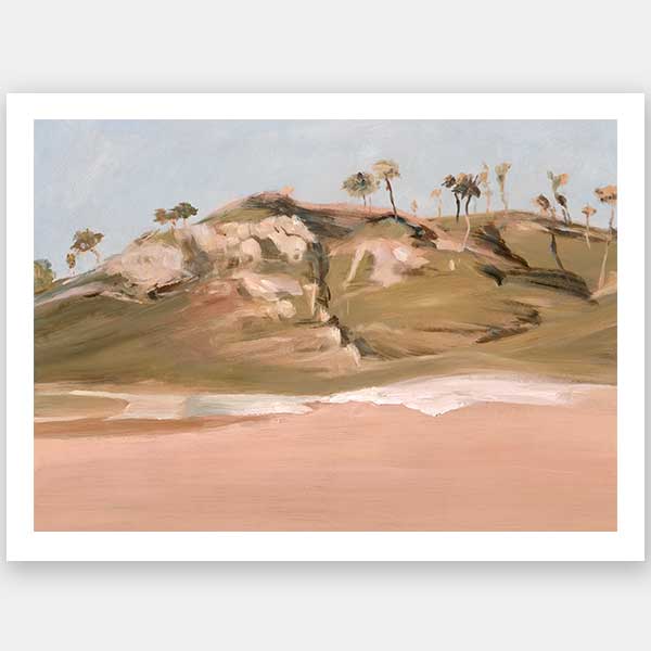 Serene Grassy Hills Unframed Art Print