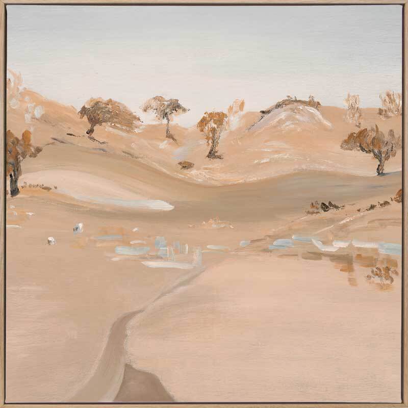 Muted Oasis Canvas Art Print