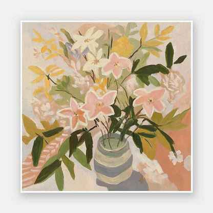 Sunlit Bouquet Unframed Art Print