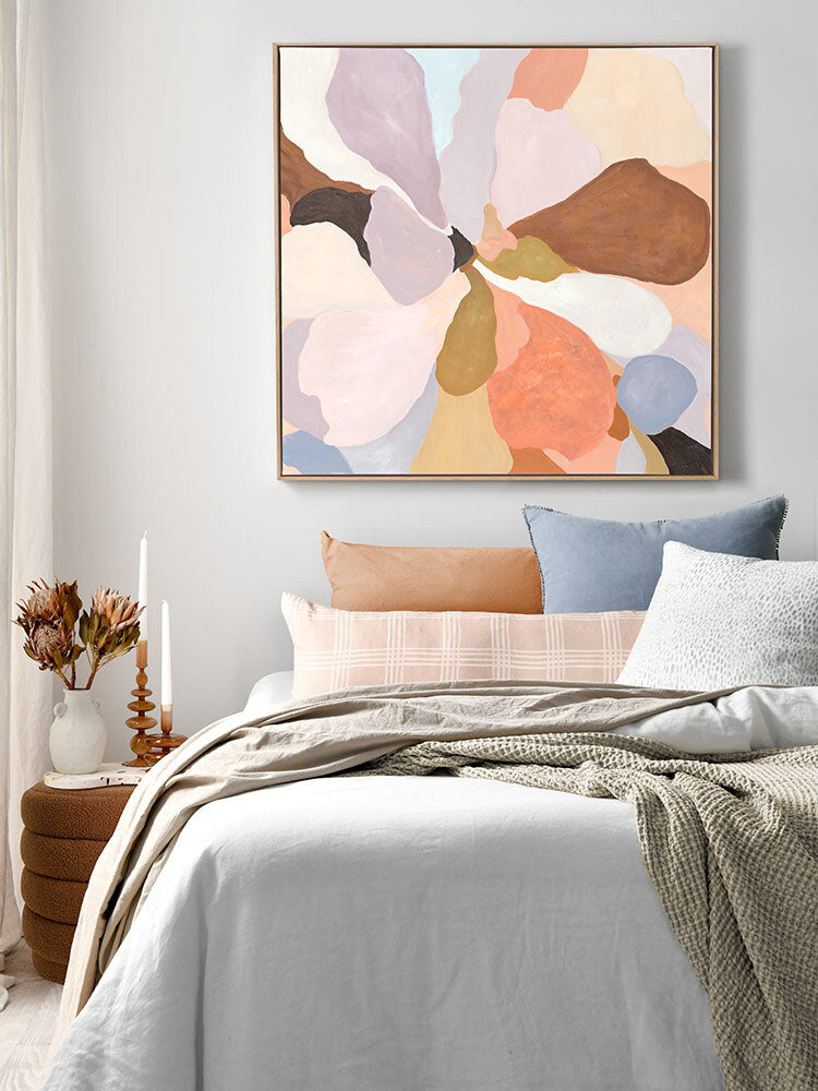 Blossom Serenade Canvas Art Print | Lifestyle