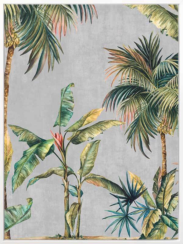 Lush Palms Canvas Art Print