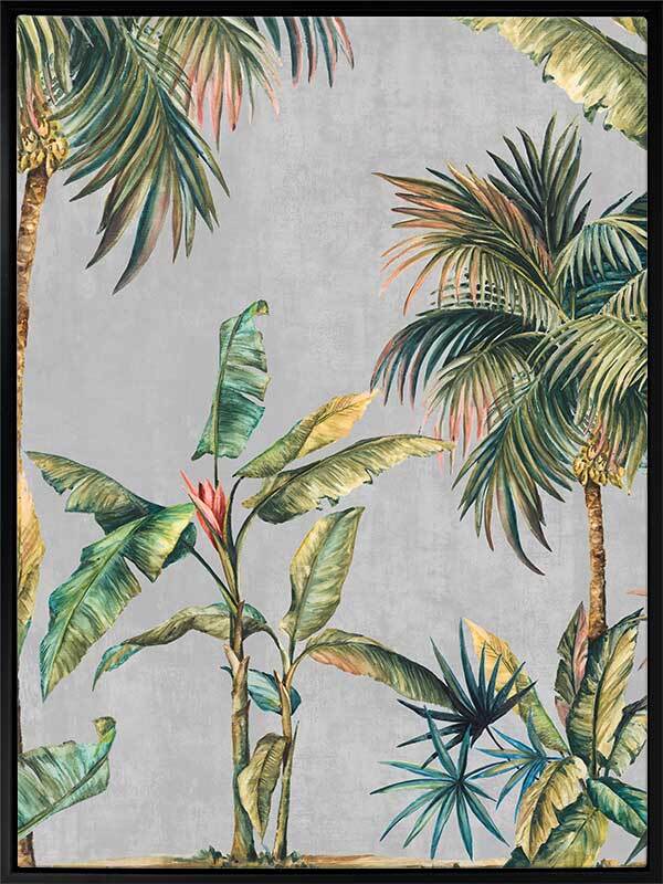 Lush Palms Canvas Art Print