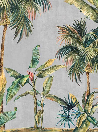 Lush Palms Canvas Art Print