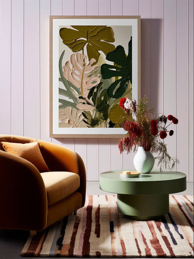 Foliage On A Summer Walk II Framed Art Print | Lifestyle