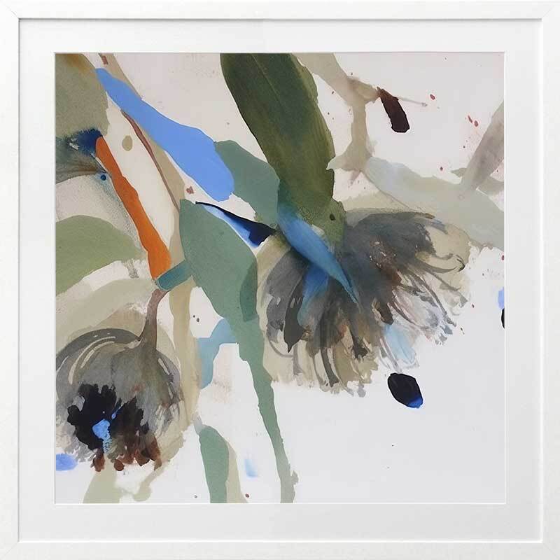 Blue Nectar II Framed Art Print