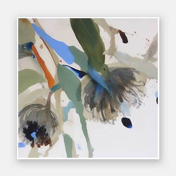 Blue Nectar II Unframed Art Print