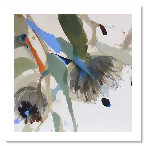 Blue Nectar II Unframed Art Print