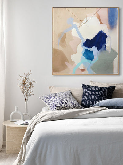 Piecing Together Memories I Canvas Art Print | Lifestyle