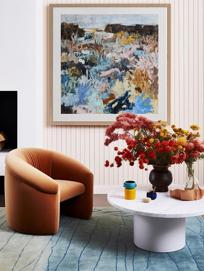 Wildflower Waltz I Framed Art Print | Lifestyle