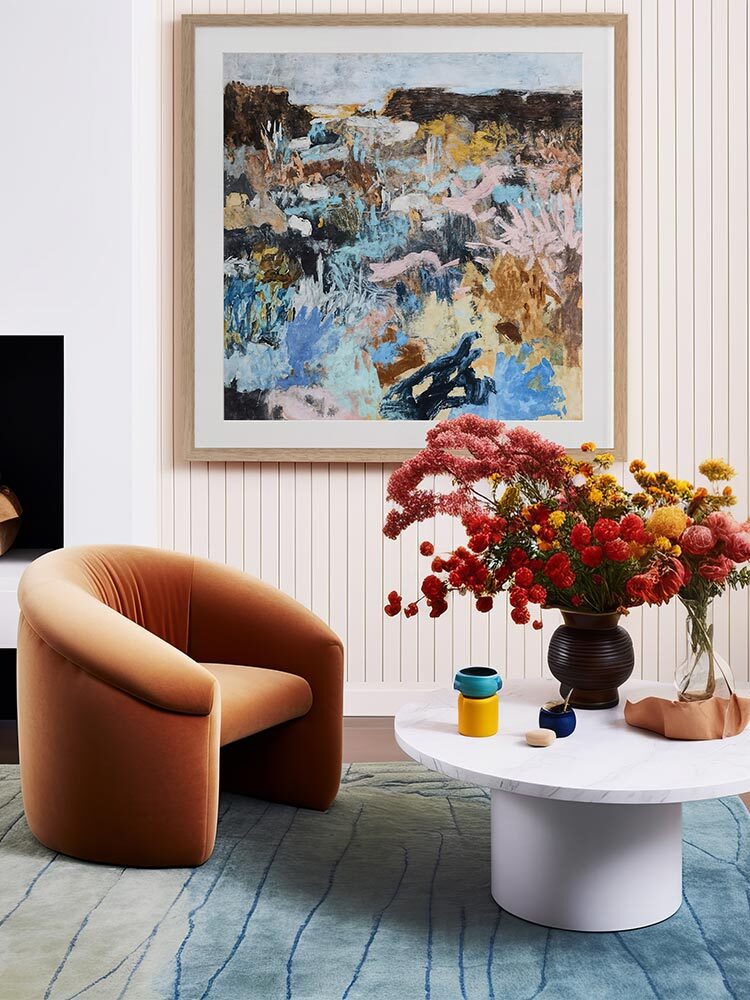 Wildflower Waltz I Framed Art Print | Lifestyle