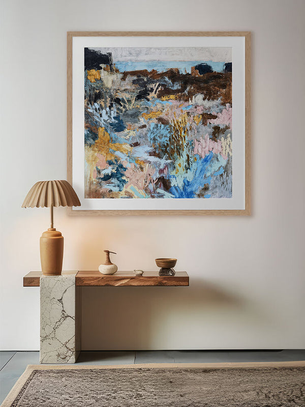 Wildflower Waltz II Framed Art Print | Lifestyle