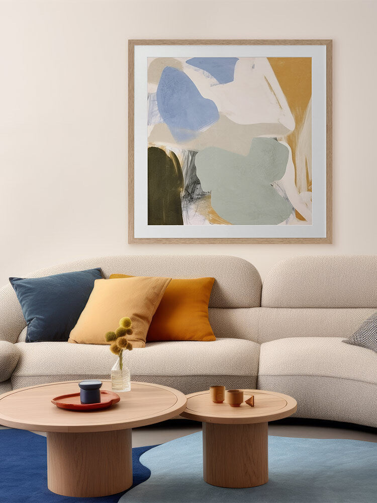 Patchwork Quilt Framed Art Print | Lifestyle