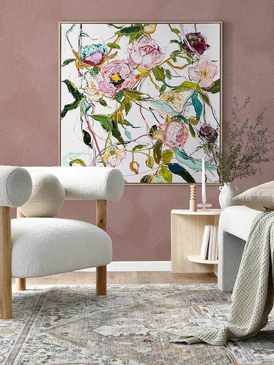 A Rosy Affair I Canvas Art Print | Lifestyle