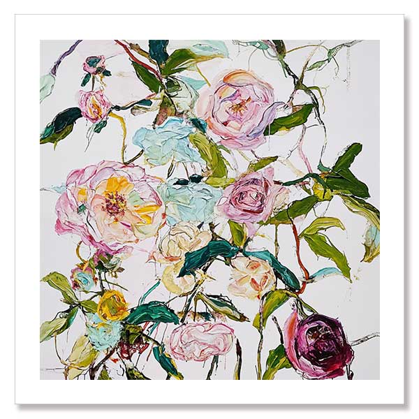 A Rosy Affair II Unframed Art Print