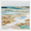 Sea Meets Sand Framed Art Print