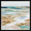 Sea Meets Sand Framed Art Print