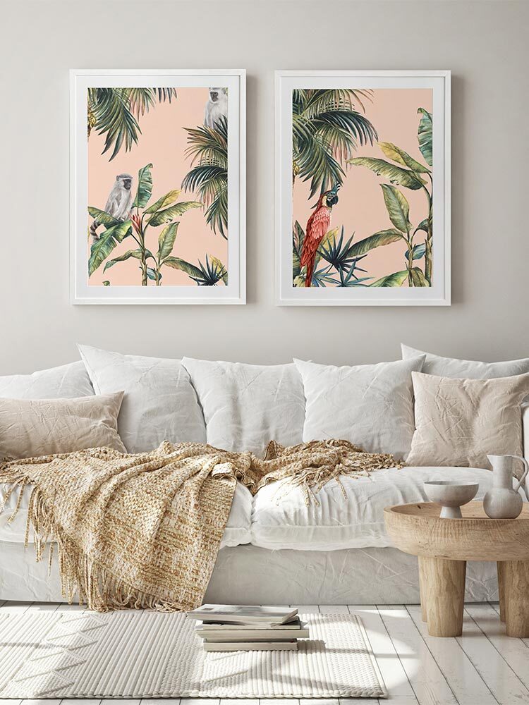 Tropicano II Framed Art Print | Lifestyle