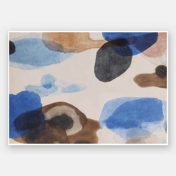 Indigo Impressions II Unframed Art Print