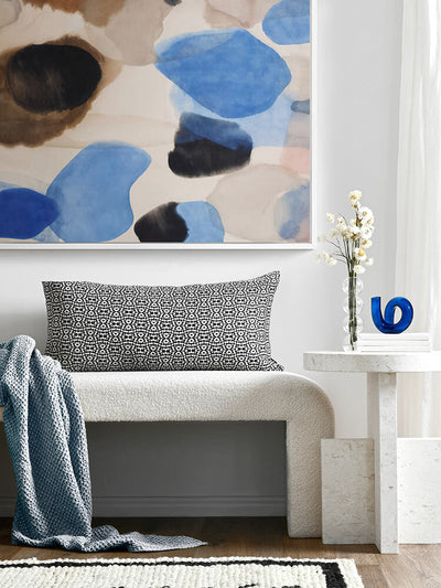 Indigo Impressions III Canvas Art Print | Lifestyle