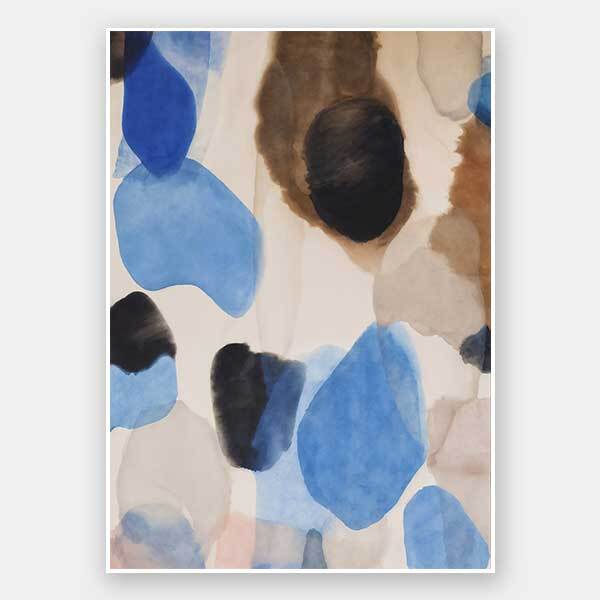 Indigo Impressions III Unframed Art Print