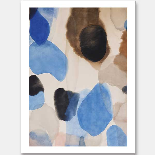 Indigo Impressions III Unframed Art Print