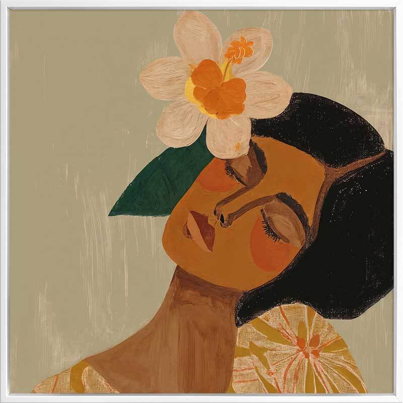 Flower Child Canvas Art Print