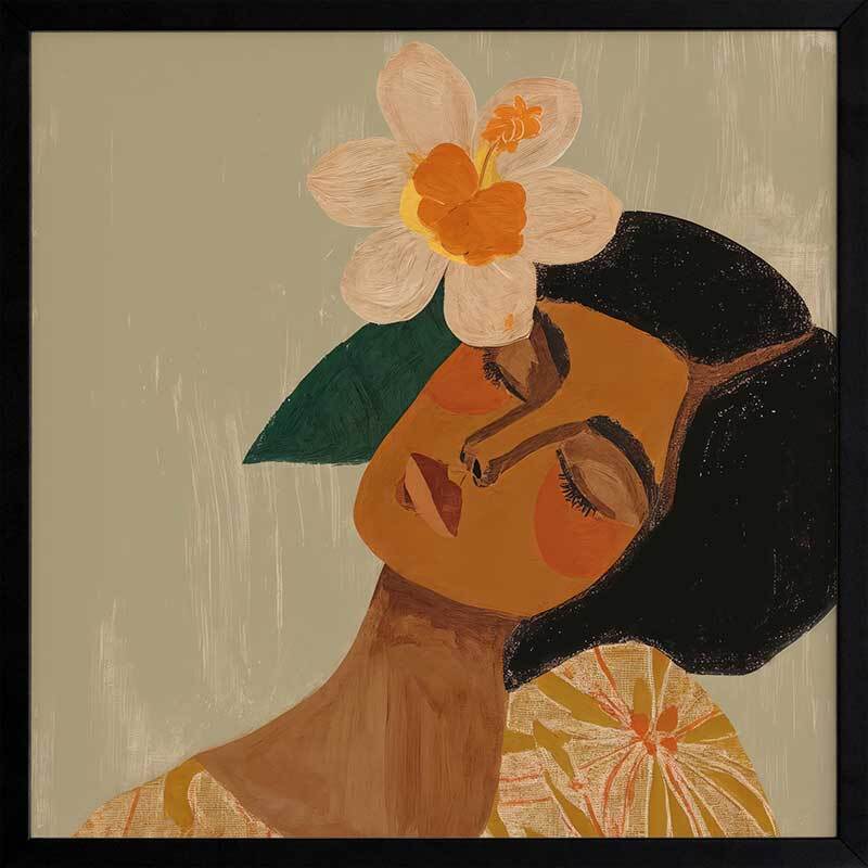 Flower Child Framed Art Print