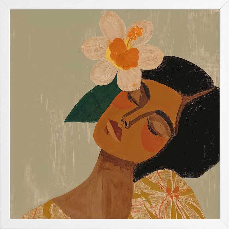 Flower Child Framed Art Print