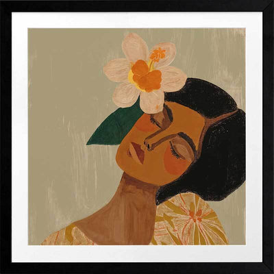 Flower Child Framed Art Print
